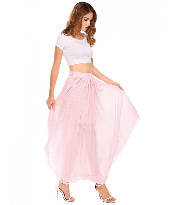 Zeagoo Womens High Waisted Skirt
