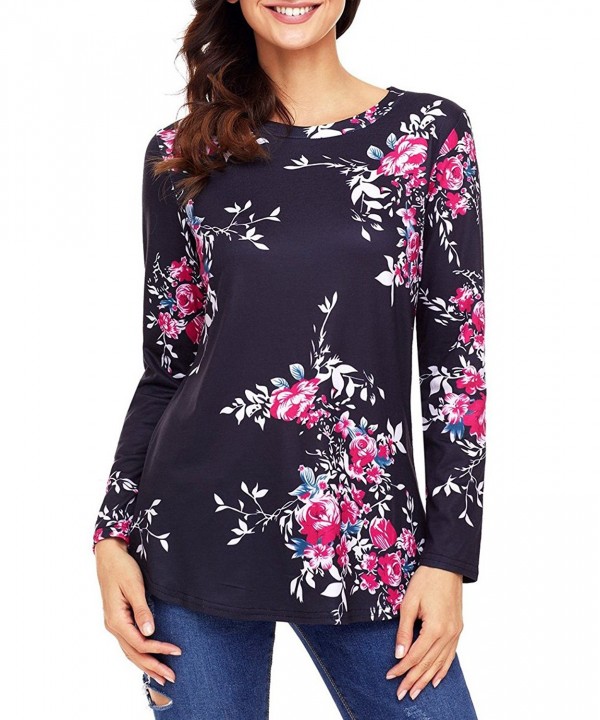 ZZURCCA Womens Floral Printed Shirts
