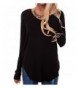 Long Sleeved Casual Blouse Shirts Carved