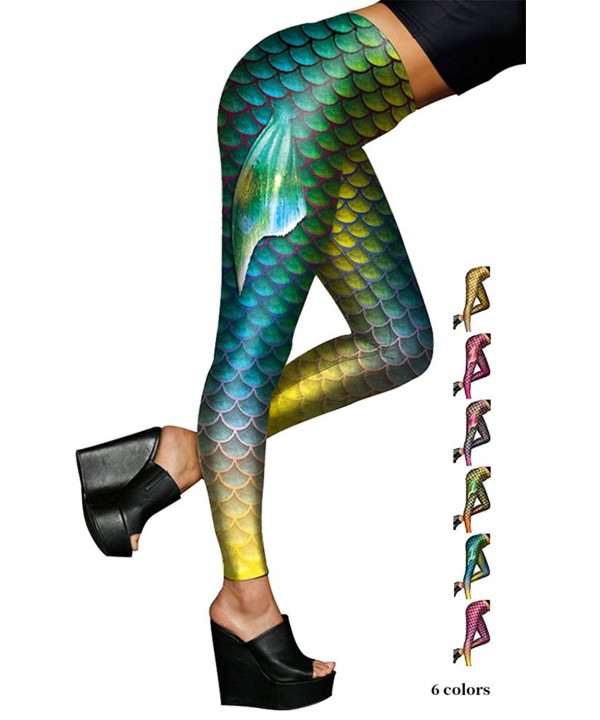Alaroo Mermaid Leggings Scale Print