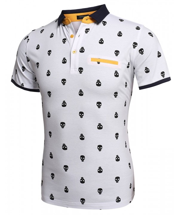 Coofandy Sleeve Pattern Shirts T shirt
