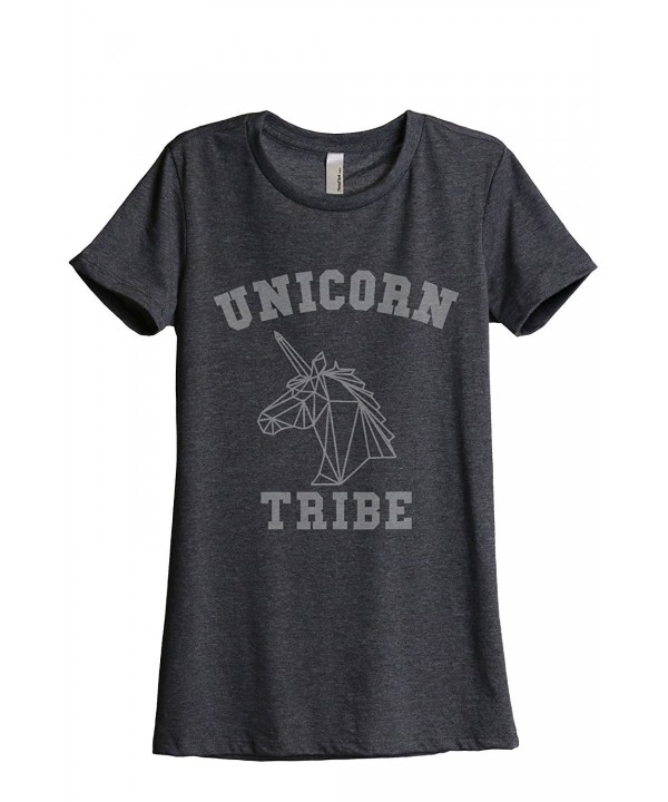 Thread Tank Unicorn Relaxed Charcoal