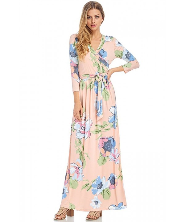 SHOPGLAMLA Print Sleeve Dress Blooming