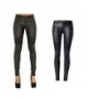 lexiart Leather Pants Stretchy Leggings