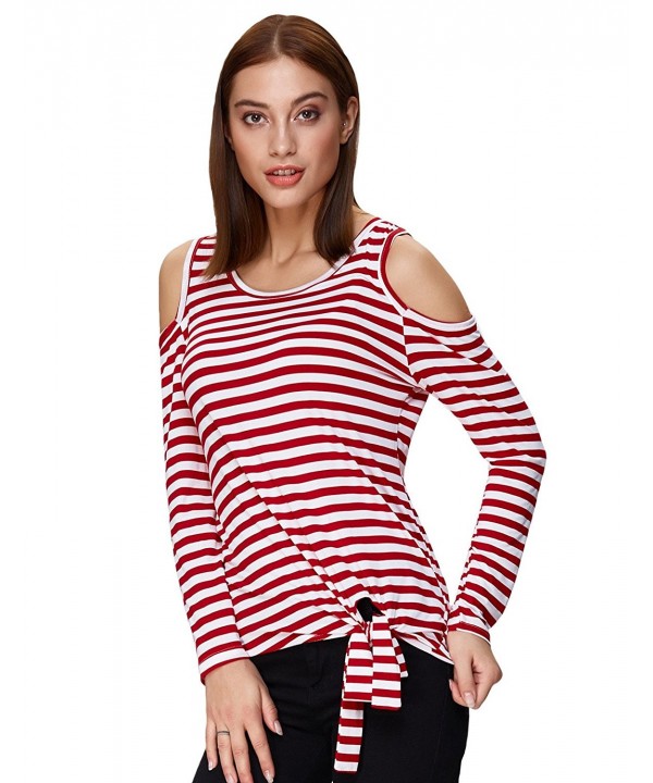 Grace Stripe Pattern T Shirt Casual
