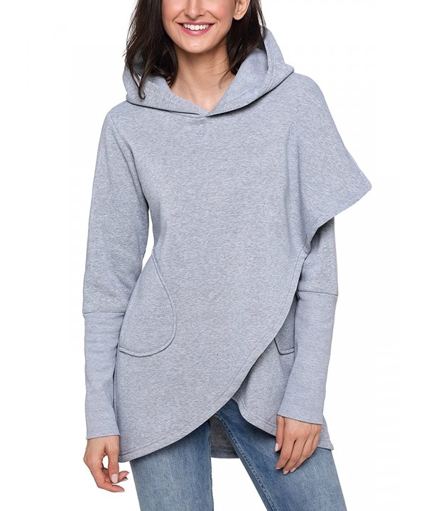 Podlily Sweatshirt Wrapped Pullover Juniors