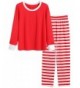 Latuza Womens Christmas Pajamas Striped