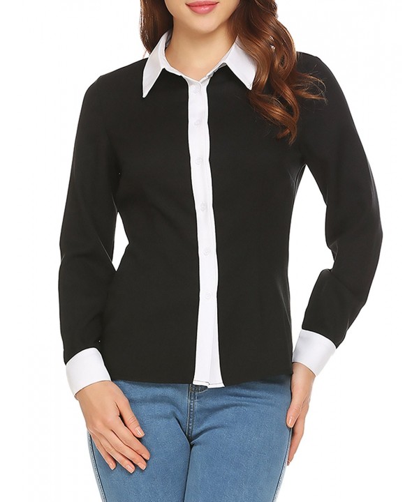 SoTeer Womens Tailored Sleeve Collared