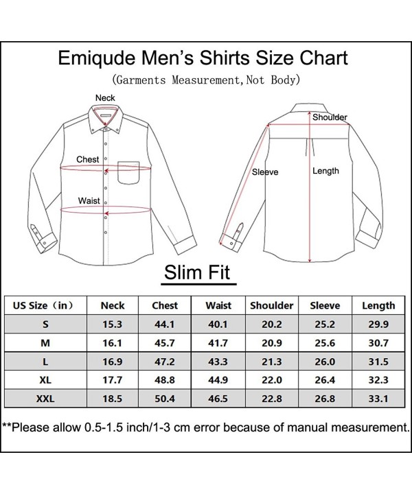 Men's 100% Flannel Cotton Slim Fit Long Sleeve Button Down Plaid Dress ...