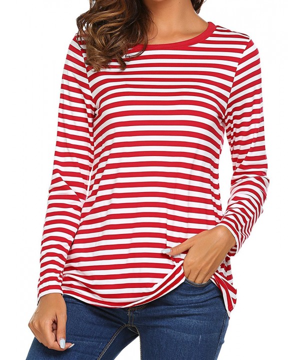 OURS Womens Sleeve T shirt Striped