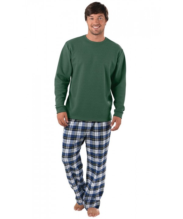 PajamaGram Flannel Tartan Pajamas Thermal