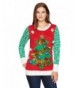 Allison Brittney Christmas Jacquard Sweater
