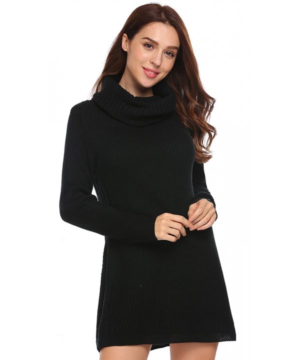 Casual Turtleneck Pullover Knitted Sweater