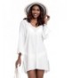 White Nature Womens Sleeve Cover Up