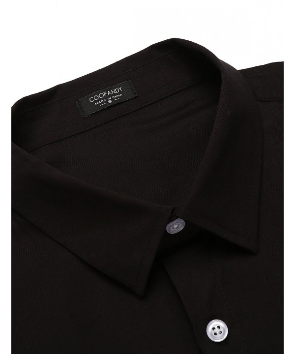 Men's Button Down Dress Shirts Casual Short Sleeve Shirt For Summer ...
