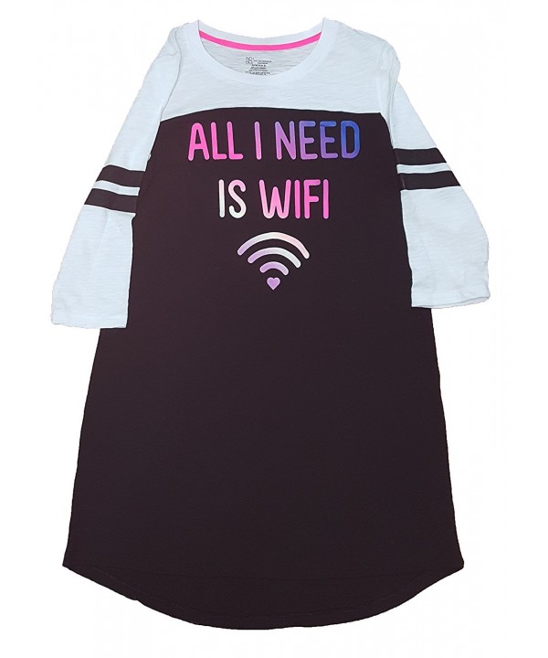 Need WiFi Nightgown Sleep Shirt