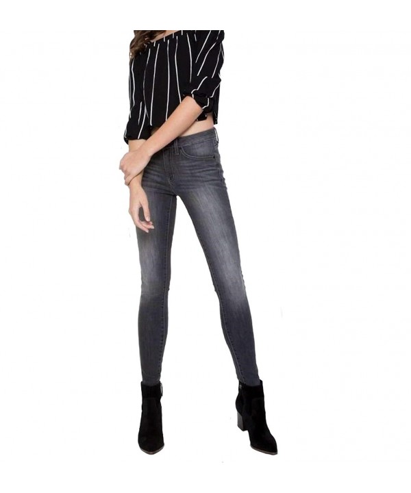 Womens Rise Skinny Jeans KC7085GR