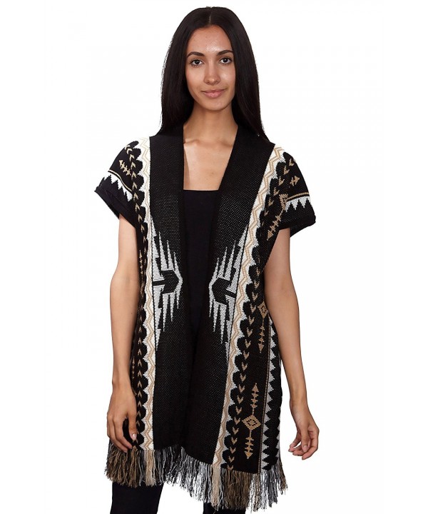 Reunited Clothing Womens Pattern Fringes