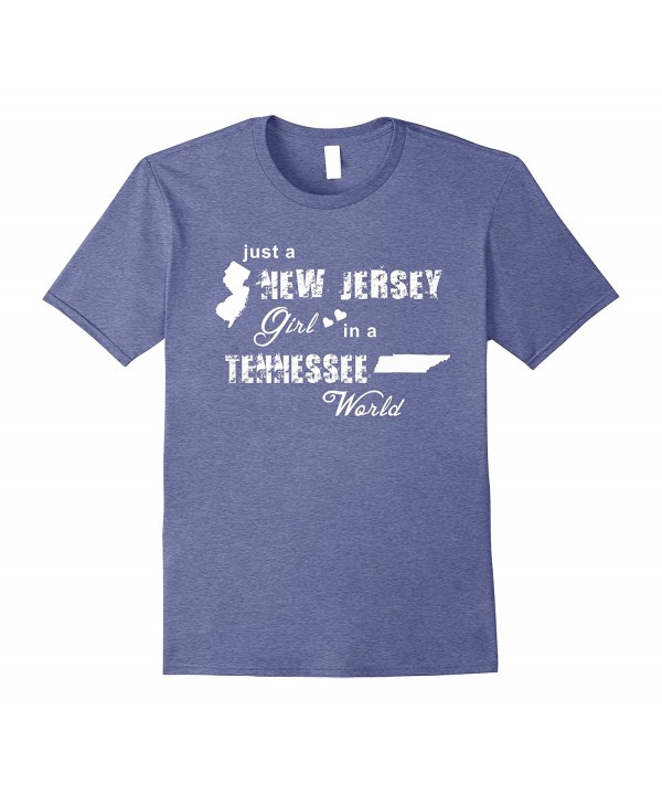 New Jersey Tennessee T shirt Heather