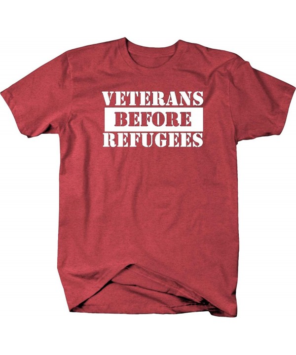 Veterans Before Refugees Military shirt