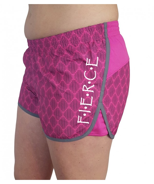 Womens Workout Running Athletic Shorts