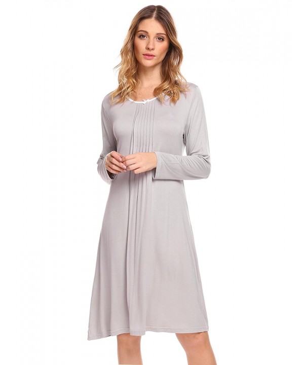HOTOUCH Cotton nightgown dresses sleepwear