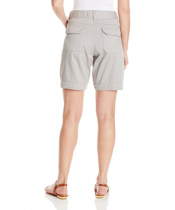 Women's Relaxed Fit Gray Short - Grey - CZ122Q74TRV