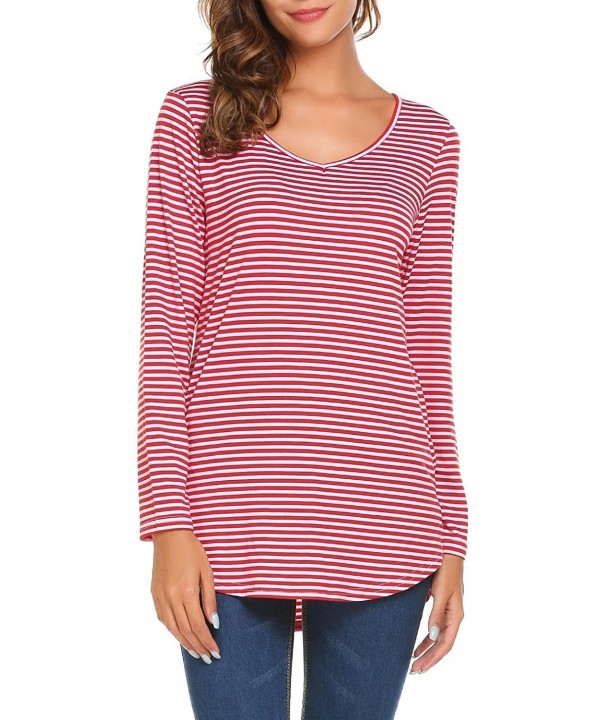 Soteer Casual Sleeve Striped T shirt