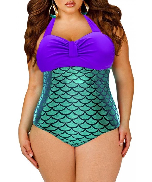 Womens Swimsuit Glitter Mermaid Swimwear