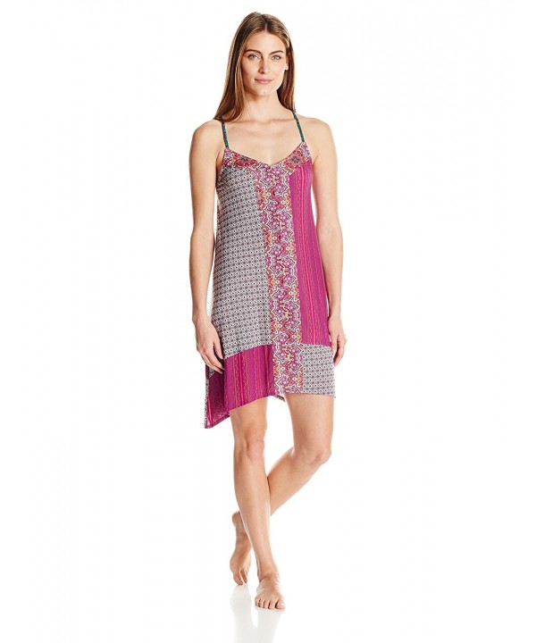 Layla Womens Mixed Chemise Fusiapt