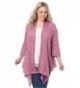 Woman Within Womens Pointelle Cardigan