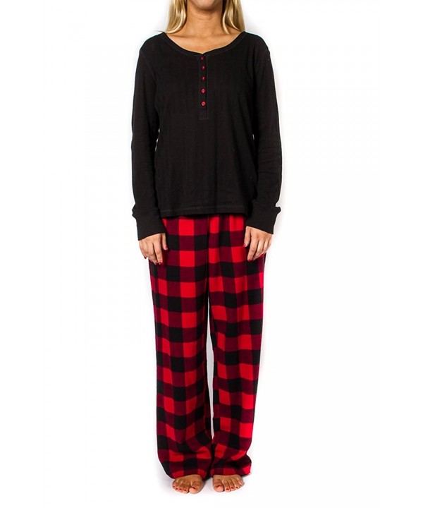 Womens 2pc Long Sleeve Pajama