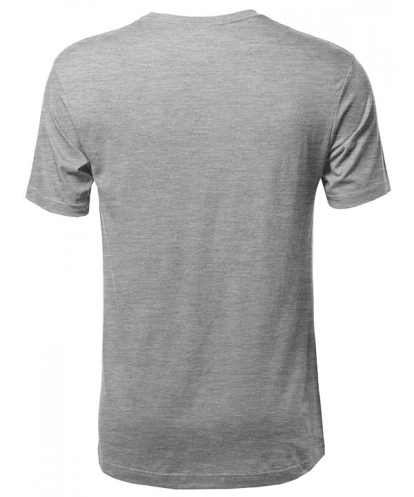 Men's Basic Solid Various Color Crew Neck Short Sleeves Tee - Amtts0452 ...