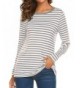 OURS Womens Sleeve T shirt Striped
