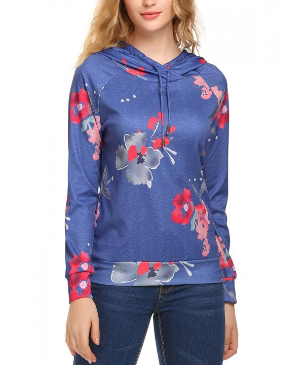 ThinIce Pullover Drawstring Sweatshirt Ultramarine