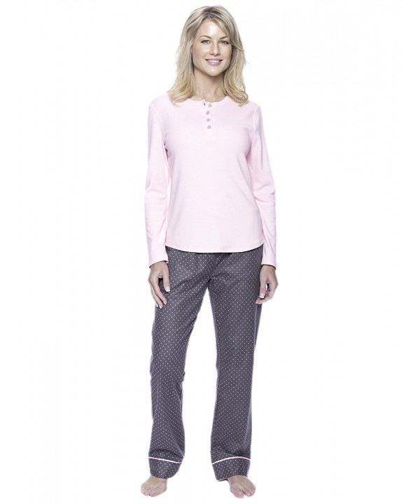 Womens Cotton Flannel Thermal Lounge