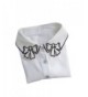 Shinywear Bowknot Dickey Embroidered Collar