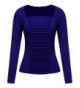 Mixfeer Womens Sleeve Square Mesh Front