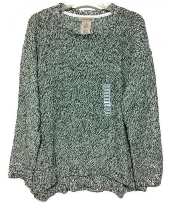Philosophy Ladies Sleeve Pullover Sweater