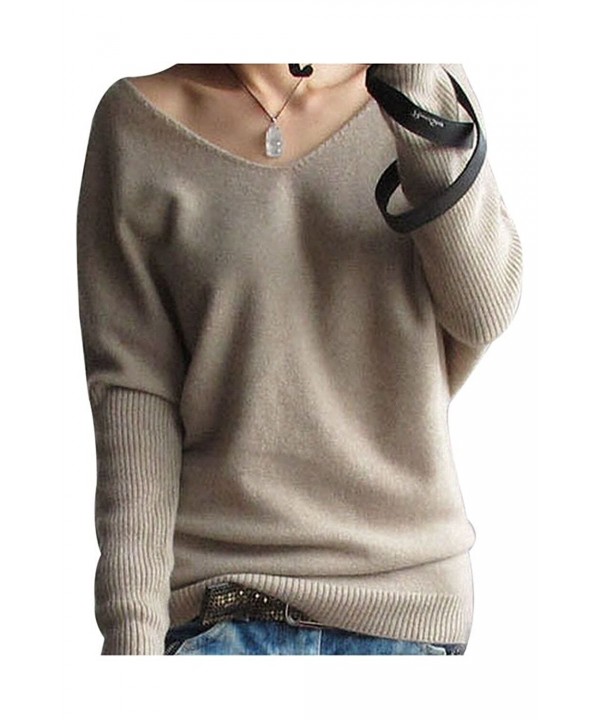 LONGMING Fashion Pullover Batwing Cashmere