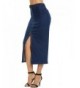 ANGVNS Strench Pencil Casual Skirts