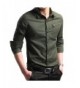 LOCALMODE Military Casual Sleeve Button