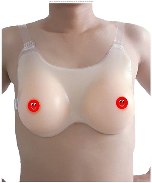 Chained Silicone Breast Enhancer Cleavage