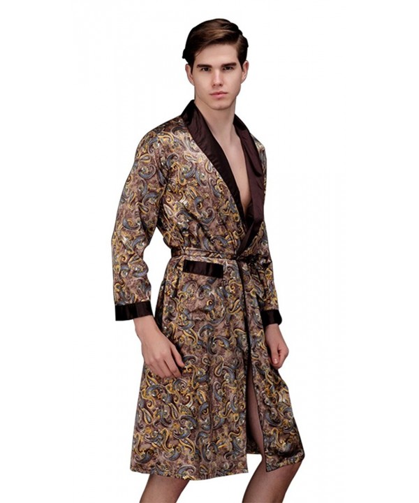 Collar Kimono Dragon bathrobe sleepwear