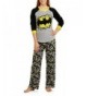 Batgirl Batman Womens Fleece Pajama