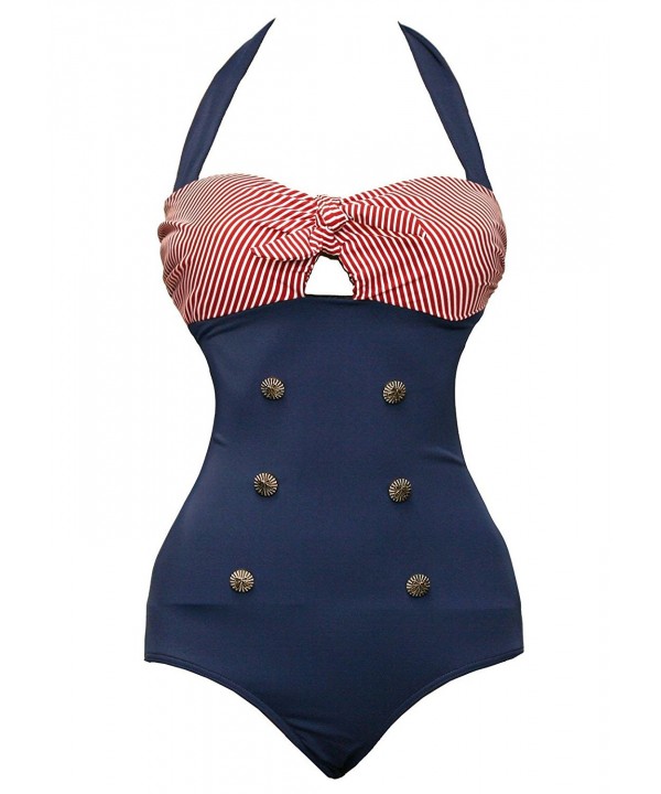 Bslingerie Ladies Vintage Monokini Swimsuit