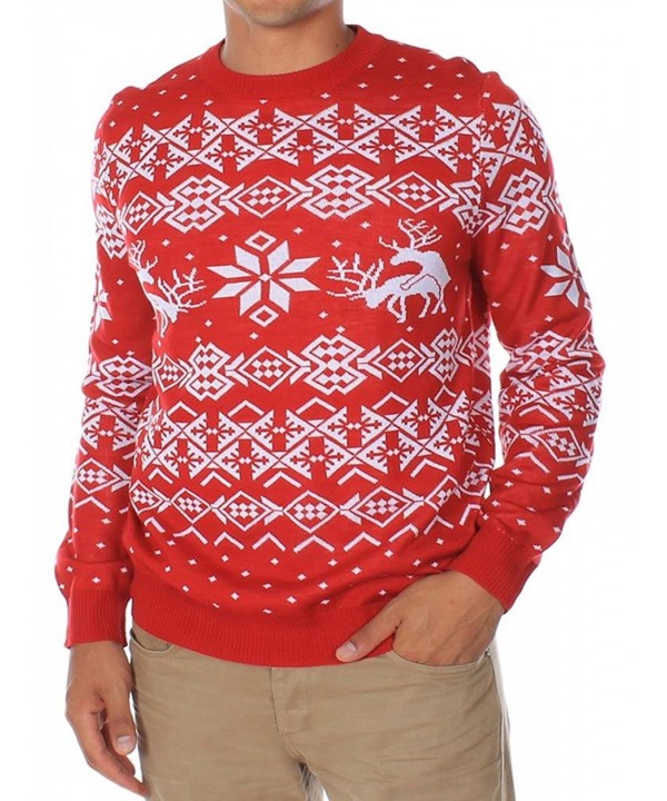 Knit Knack Mens Reindeer Sweater