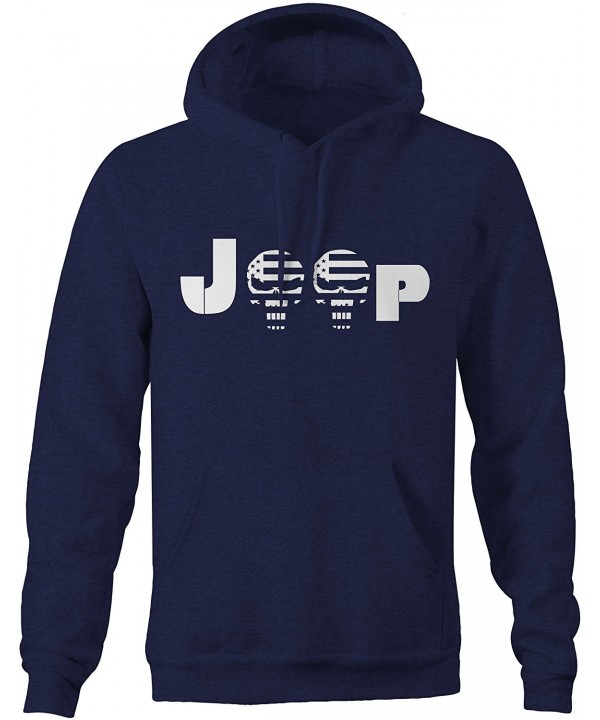 Jeep Punisher Flag Skull Sweatshirt