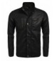 Men's Faux Leather Jackets Outlet