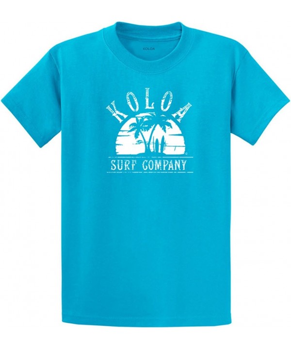 Koloa Surf Sunset Logo Turquoise w XLT